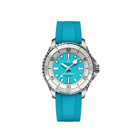 breitling 36mm superocean|breitling superocean 36 turquoise.